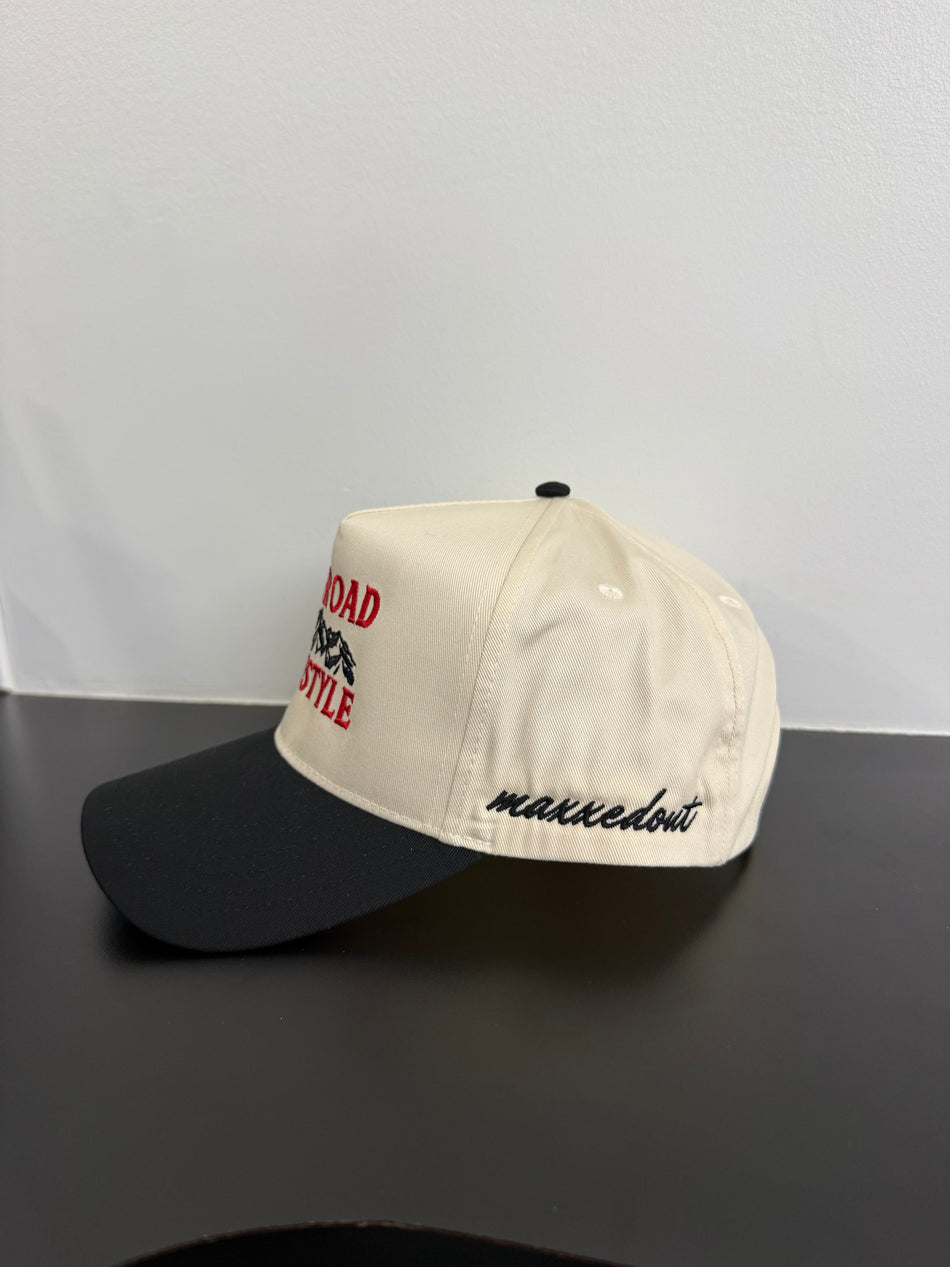 Offroad Lifestyle Snapback Hat Red & Black
