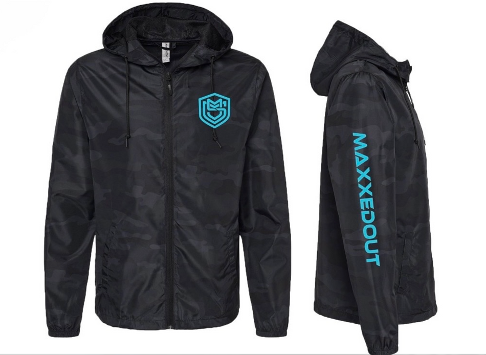 Teal Camo Jacket