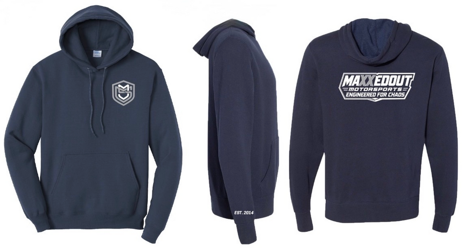 Navy Chaos Hoodie