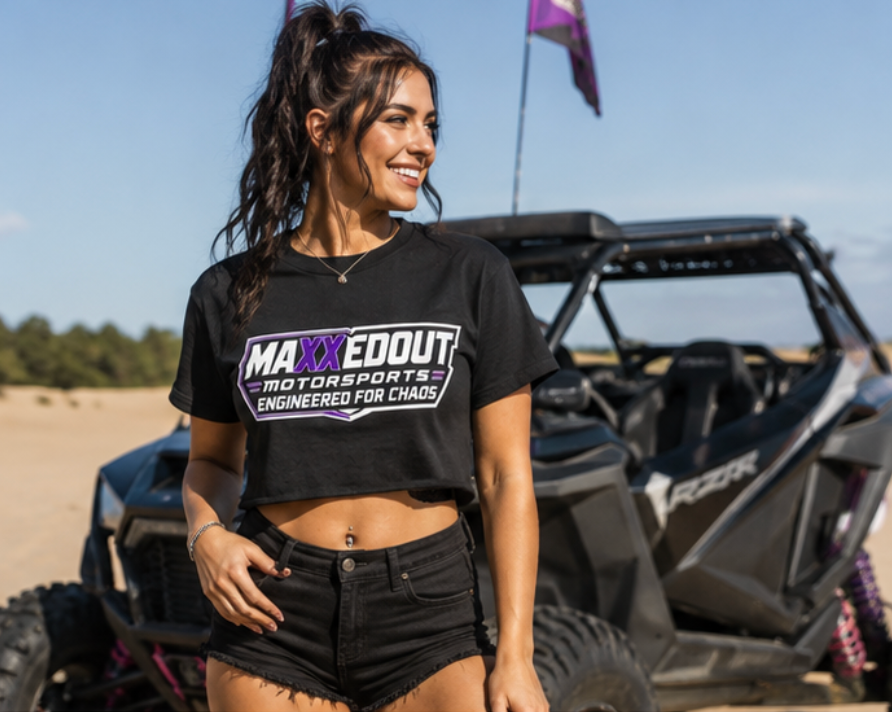 Women’s Purple cropped tee
