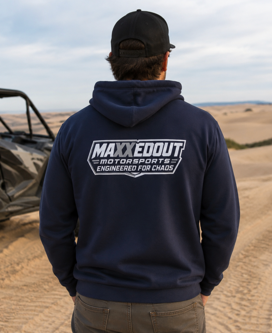 Navy Chaos Hoodie