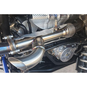 Evolution Powersports RZR XP Turbo Shocker Electric Side Dump Exhaust